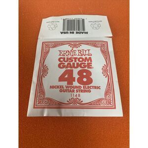 Ernie Ball Custom Gauge 48 Nickel Wound Electric‎ Guitar String Number 1148